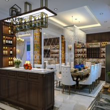 Mẫu quầy bar MS07