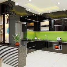 Mẫu Tủ Bếp Đẹp MS 9993