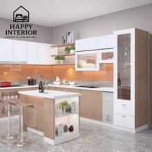 Mẫu Tủ Bếp Gỗ Công Nghiệp MS112