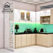 Mẫu Tủ Bếp Gỗ Công Nghiệp MS116