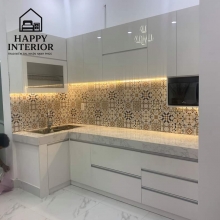 Mẫu Tủ Bếp Gỗ Công Nghiệp MS118