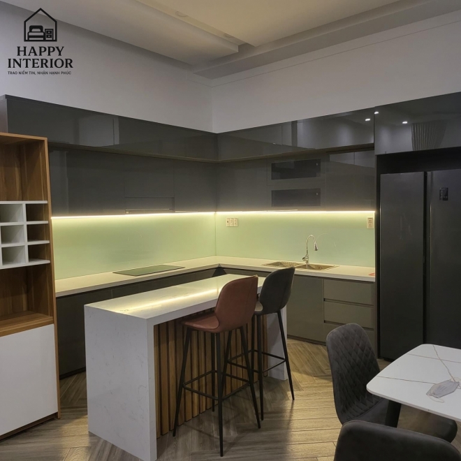 Mẫu Tủ Bếp Đẹp MS 983