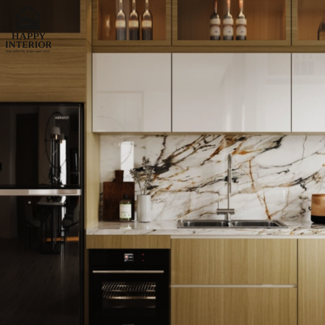 Mẫu tủ bếp MS06