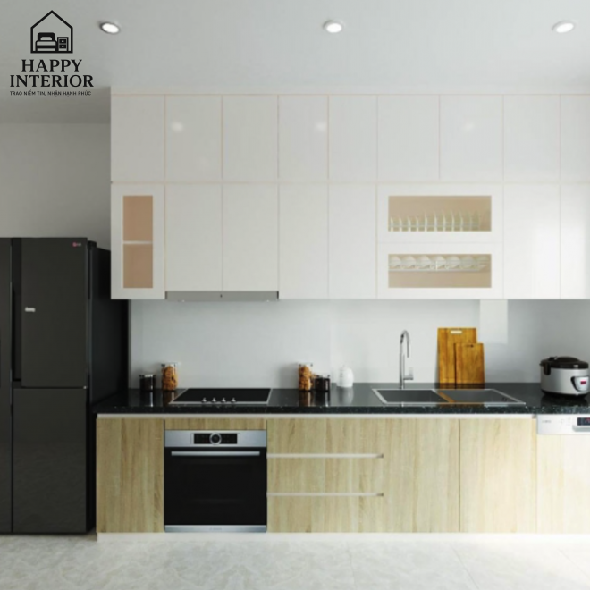 Mẫu tủ bếp MS10