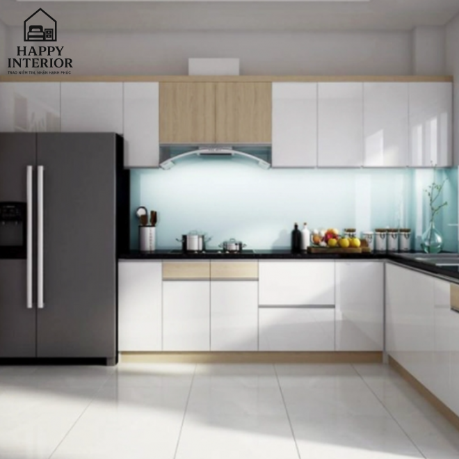 Mẫu tủ bếp MS12