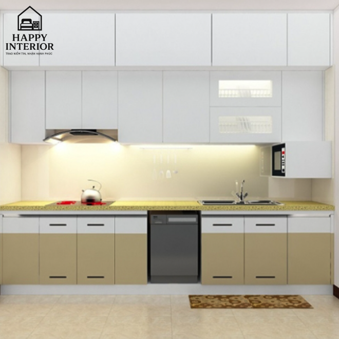 Mẫu tủ bếp MS13