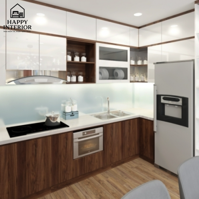 Mẫu tủ bếp MS02