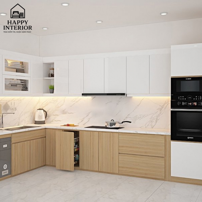 Mẫu Tủ Bếp Đẹp MS 987